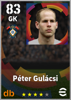 Péter Gulácsi — GK, OVR 83, MAX 83
