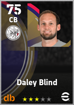 Daley Blind eFootball player card
