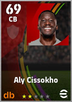Aly Cissokho eFootball player card