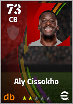 Aly Cissokho — CB, OVR 73, MAX 73