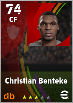 Christian Benteke eFootball player card