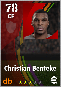 Christian Benteke eFootball player card