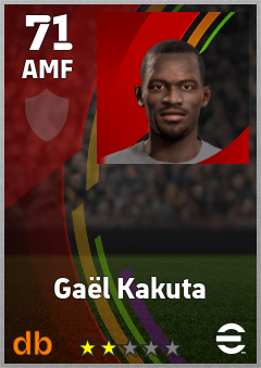 Gaël Kakuta eFootball player card