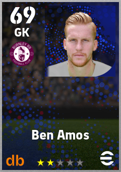 Ben Amos — GK, OVR 69, MAX 69