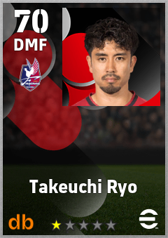 Takeuchi Ryo eFootball player card