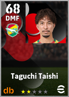 Taguchi Taishi — DMF, OVR 68, MAX 68