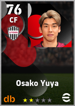 Osako Yuya eFootball player card