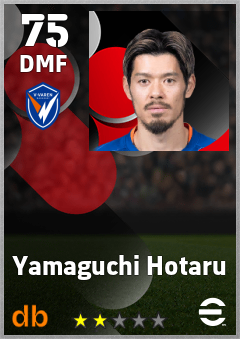 Yamaguchi Hotaru — DMF, OVR 75, MAX 75
