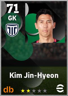 Kim Jin-Hyeon eFootball player card