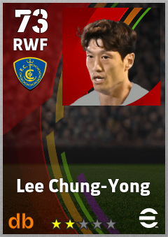 Lee Chung-Yong — RWF, OVR 73, MAX 73