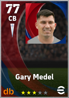 Gary Medel eFootball player card