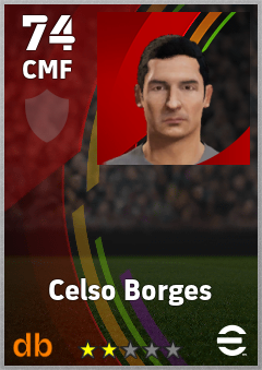Celso Borges eFootball player card