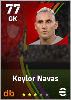 Keylor Navas eFootball player card