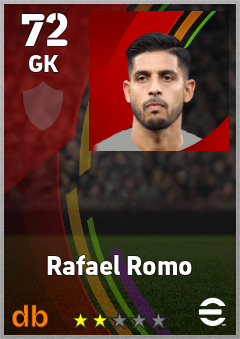Rafael Romo eFootball player card