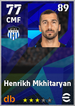 Henrikh Mkhitaryan eFootball player card