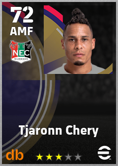 Tjaronn Chery eFootball player card