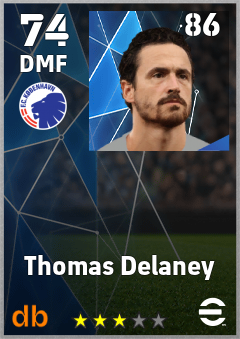 Thomas Delaney eFootball player card