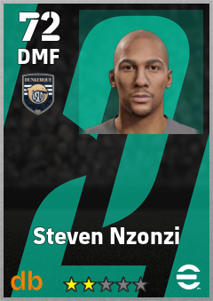Steven Nzonzi eFootball player card