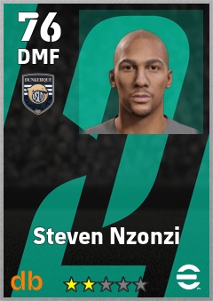 Steven Nzonzi eFootball player card
