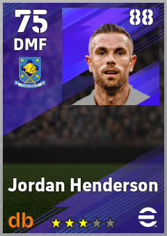 Jordan Henderson eFootball player card