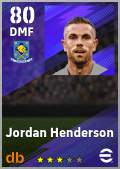 Jordan Henderson eFootball player card