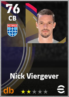 Nick Viergever — CB, OVR 76, MAX 76
