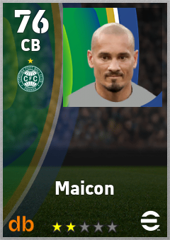 Maicon — CB, OVR 76, MAX 76