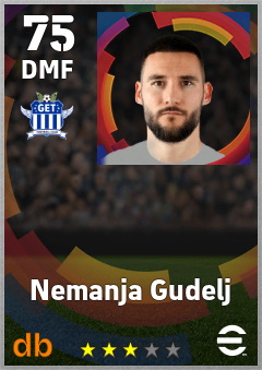 Nemanja Gudelj eFootball player card
