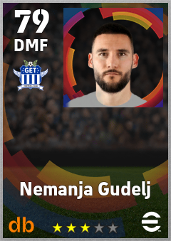 Nemanja Gudelj — DMF, OVR 79, MAX 79