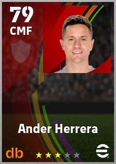 Ander Herrera eFootball player card