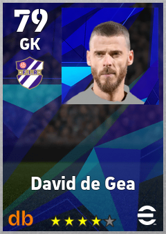 David de Gea eFootball player card