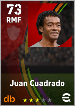 Juan Cuadrado eFootball player card