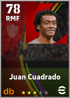 Juan Cuadrado eFootball player card