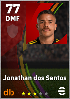 Jonathan dos Santos eFootball player card