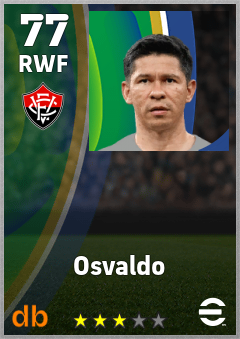Osvaldo — RWF, OVR 77, MAX 77