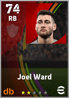 Joel Ward — RB, OVR 74, MAX 74
