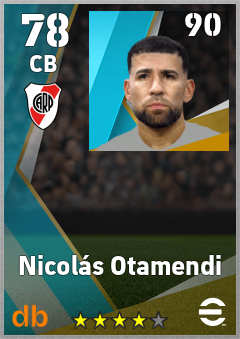 Nicolás Otamendi eFootball player card