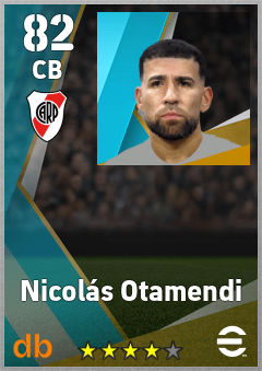 Nicolás Otamendi eFootball player card