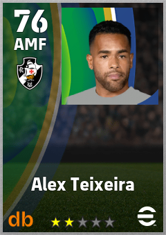 Alex Teixeira — AMF, OVR 76, MAX 76