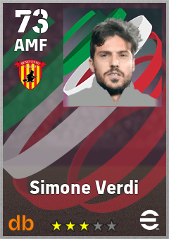 Simone Verdi — AMF, OVR 73, MAX 73