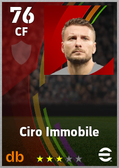 Ciro Immobile eFootball player card