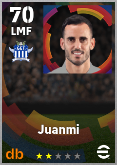 Juanmi eFootball player card