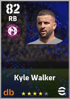 Kyle Walker eFootball player card
