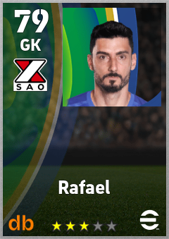 Rafael — GK, OVR 79, MAX 79