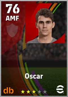 Oscar eFootball player card