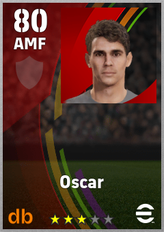 Oscar eFootball player card