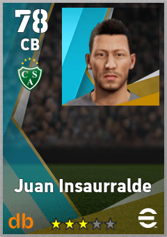 Juan Insaurralde eFootball player card