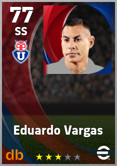 Eduardo Vargas eFootball player card