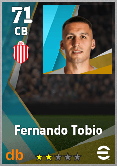 Fernando Tobio — CB, OVR 71, MAX 71
