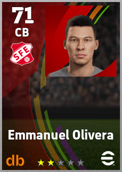 Emmanuel Olivera eFootball player card